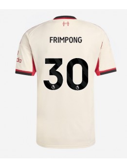Billige Liverpool Jeremie Frimpong #30 Bortedrakt 2025-26 Kortermet